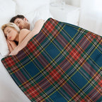 MacBeth Scottish Tartan Velvety-soft Throw Blanket