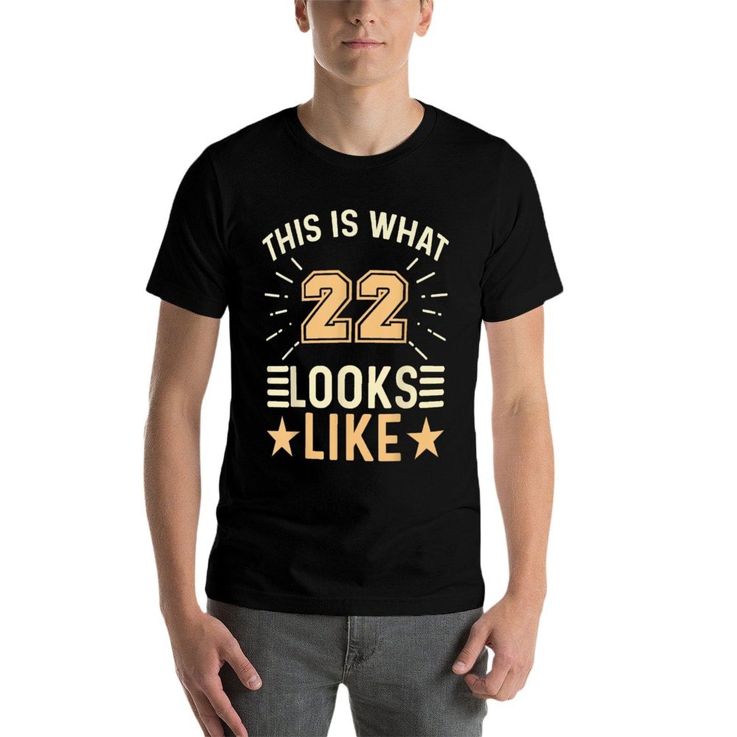 This Is What 22 Looks Like - 22 Year Old Funny 22nd Birthday  Breathable T-Shirt