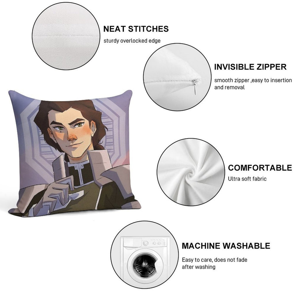 Kuvira Soft Style Accent Throw Pillow