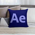 After Effects Soft Style Accent Throw Pillow