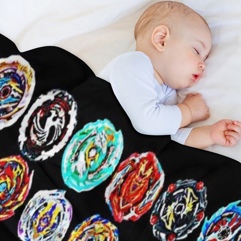Beyblade Travel-friendly Throw Blanket