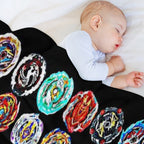 Beyblade Travel-friendly Throw Blanket