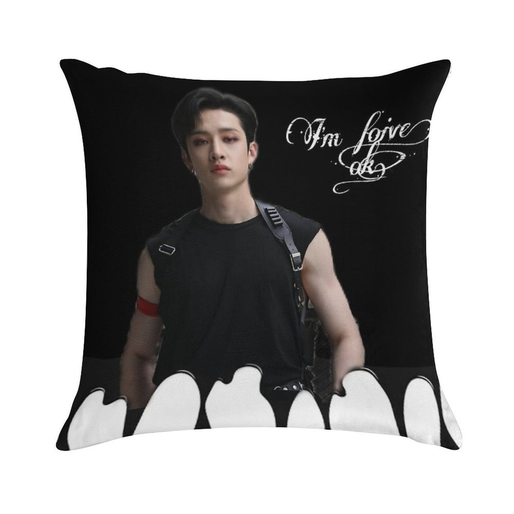 Bangchan  I'm Foive Soft Durable Construction Throw Pillow