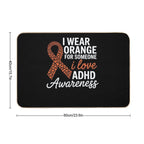 ADHD Awareness Month ADHD Embrace Neurodiversity  Odorless Bath Mat