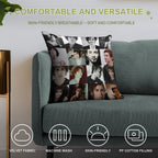 Robert Sheehan Soft Skin-Friendly Throw Pillow