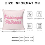 Passenger Princess Soft Durable Construction Throw Pillow