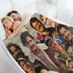 Pedro Pascal Shrink-resistant Throw Blanket
