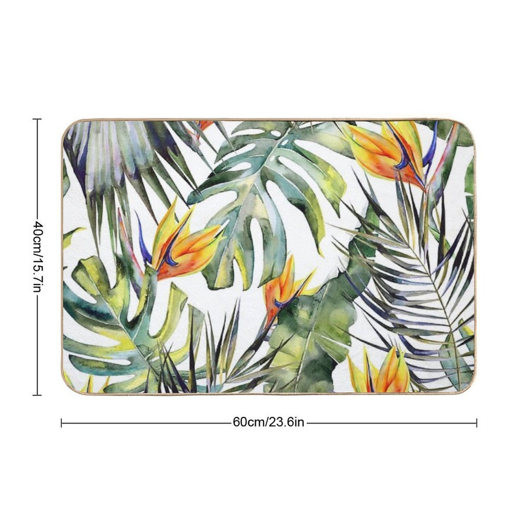 TROPICAL GARDEN  Multi-Purpose Bath Mat