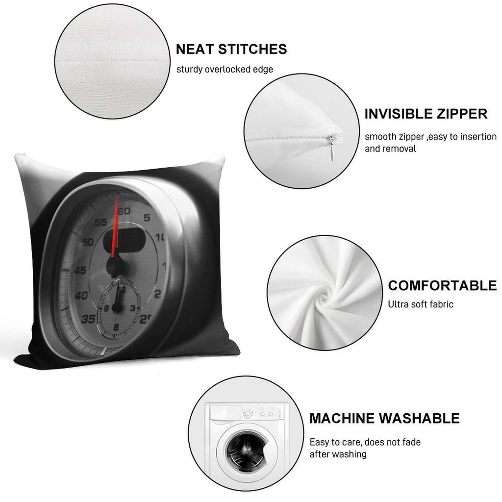 997 Chrono Package Porsche Soft Shrink-Resistant Throw Pillow