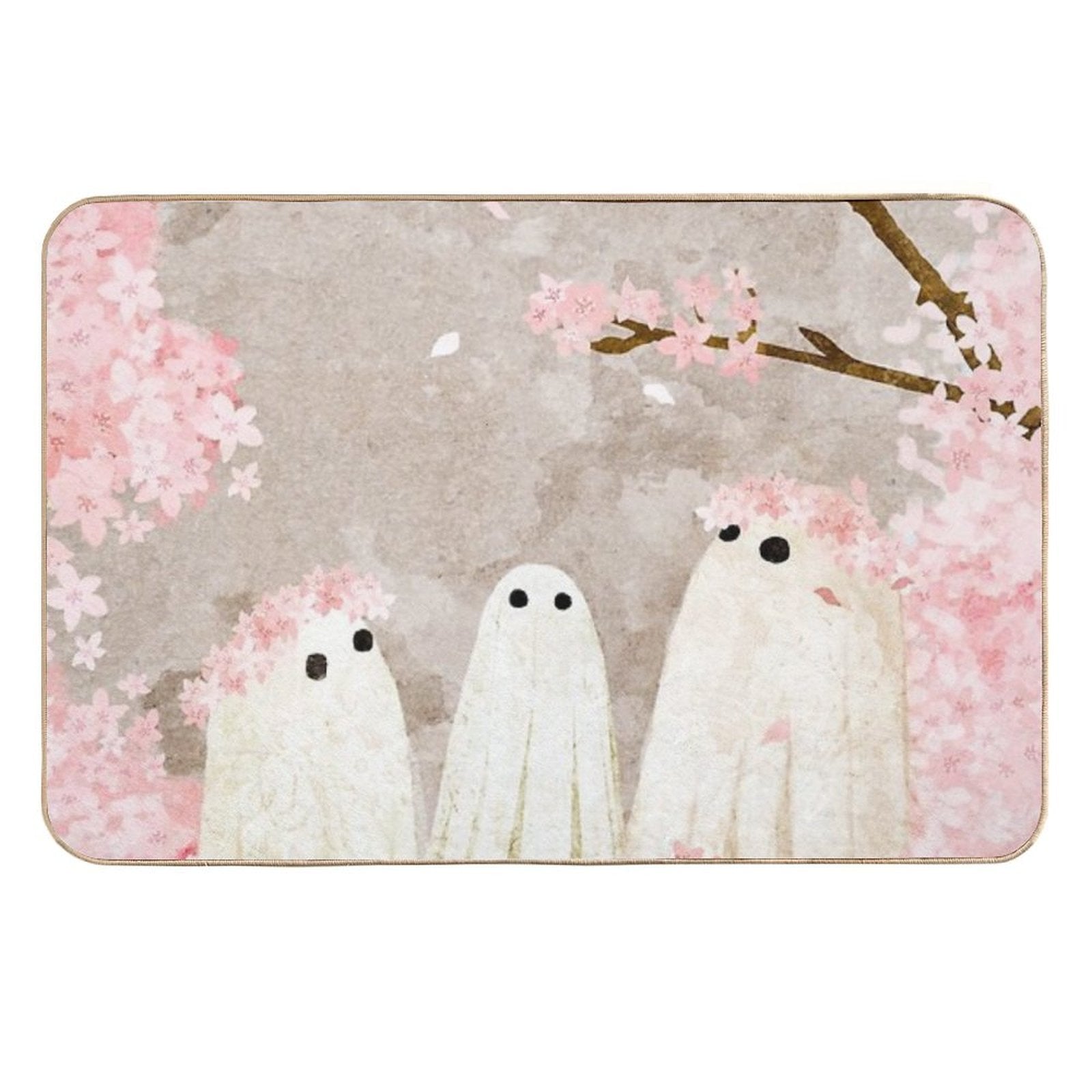 Cherry Blossom Party  Toxin-Free Bath Mat