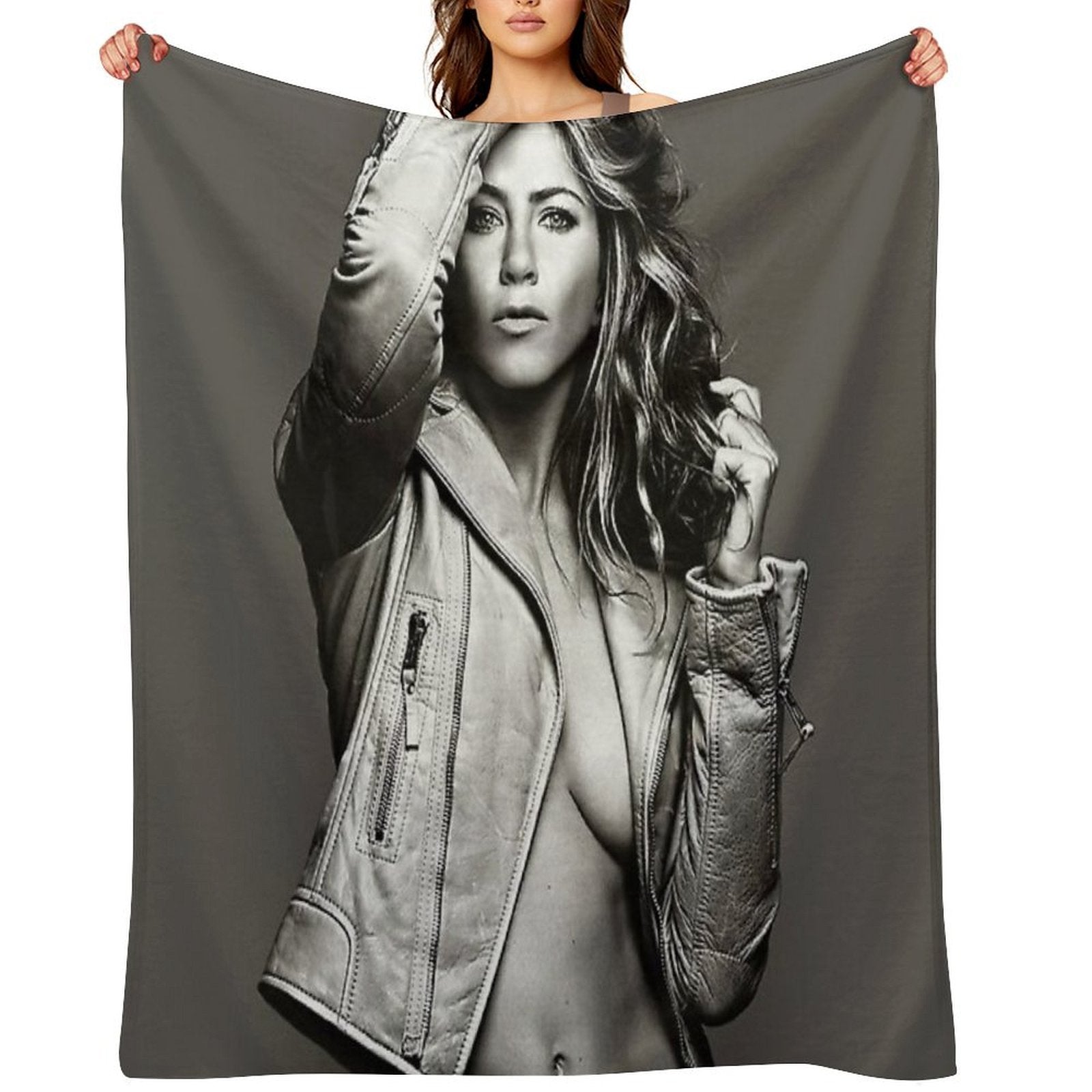 Jennifer Aniston Eco-conscious Throw Blanket