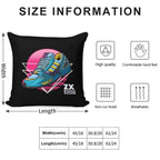 Zx Aqua 8000 Sneaker Lifestyle Ninetees Retro Runner Torsion Soft Durable Construction Throw Pillow
