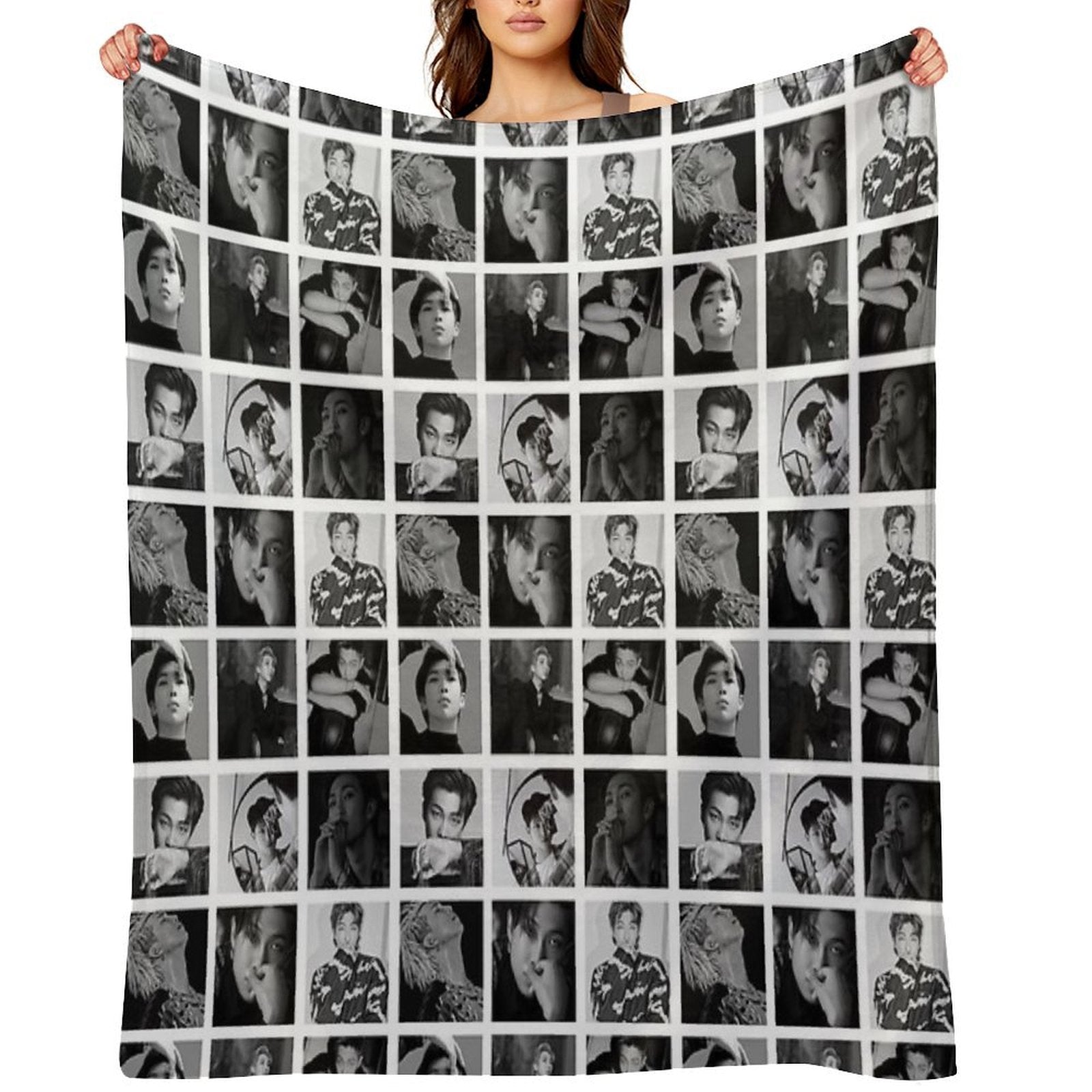 RM Collage Velvety-soft Throw Blanket