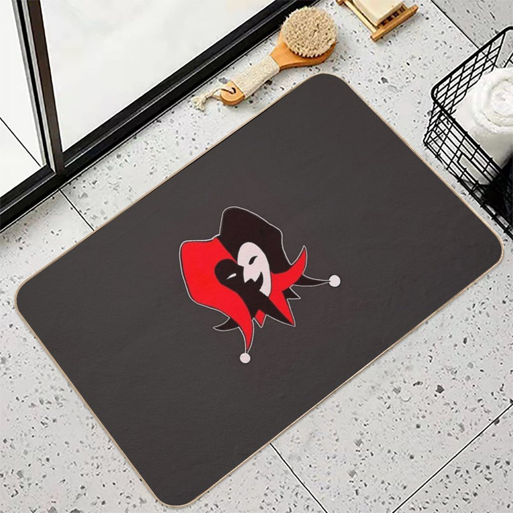 Laughing Jester  Repositionable Bath Mat
