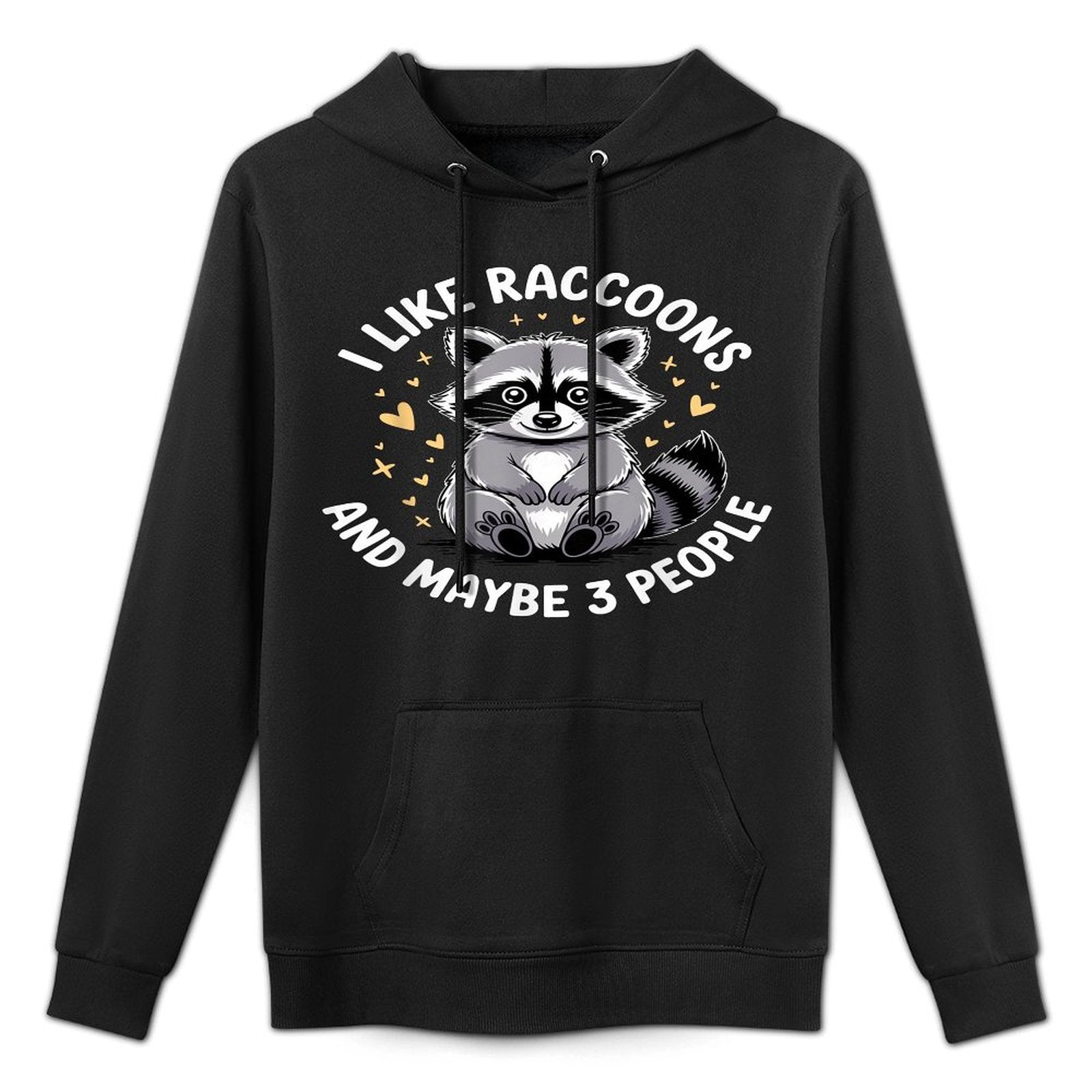 Best Raccoon Design for Men Women Kids Racoon Lover Raccoon Easy Care Hoodie