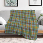 O'Brien Tartan Pattern Colorful Irish Plaid Durable Throw Blanket