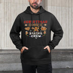 Christmas Cookie Baking Crew Xmas Gingerbread Family Pajamas Colorfast Hoodie