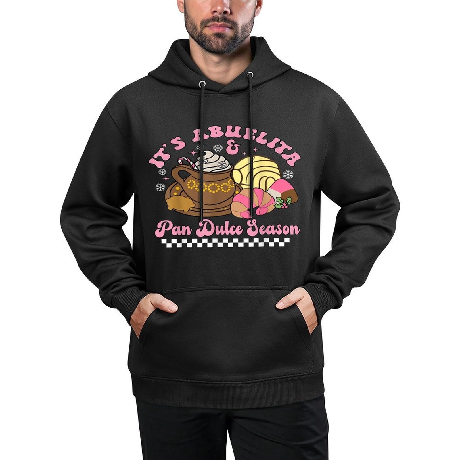 Its Abuelita  Pan Dulce Season Hot Chocolate Mexican Xmas Customizable Surface Hoodie