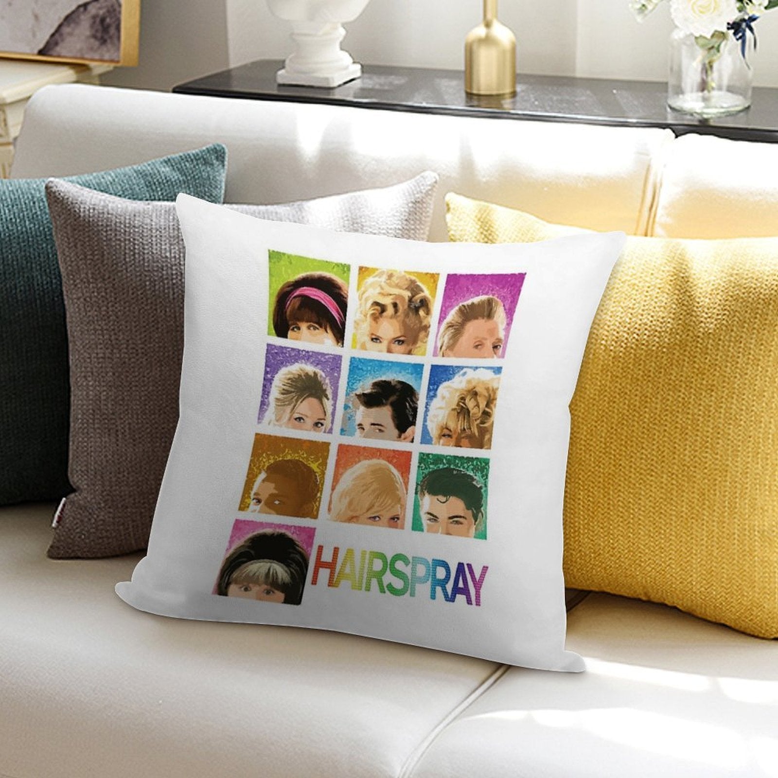 Hairspray Soft Warmth Comfort Throw Pillow