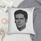 Aaron Hotchner Soft Shrink-Resistant Throw Pillow