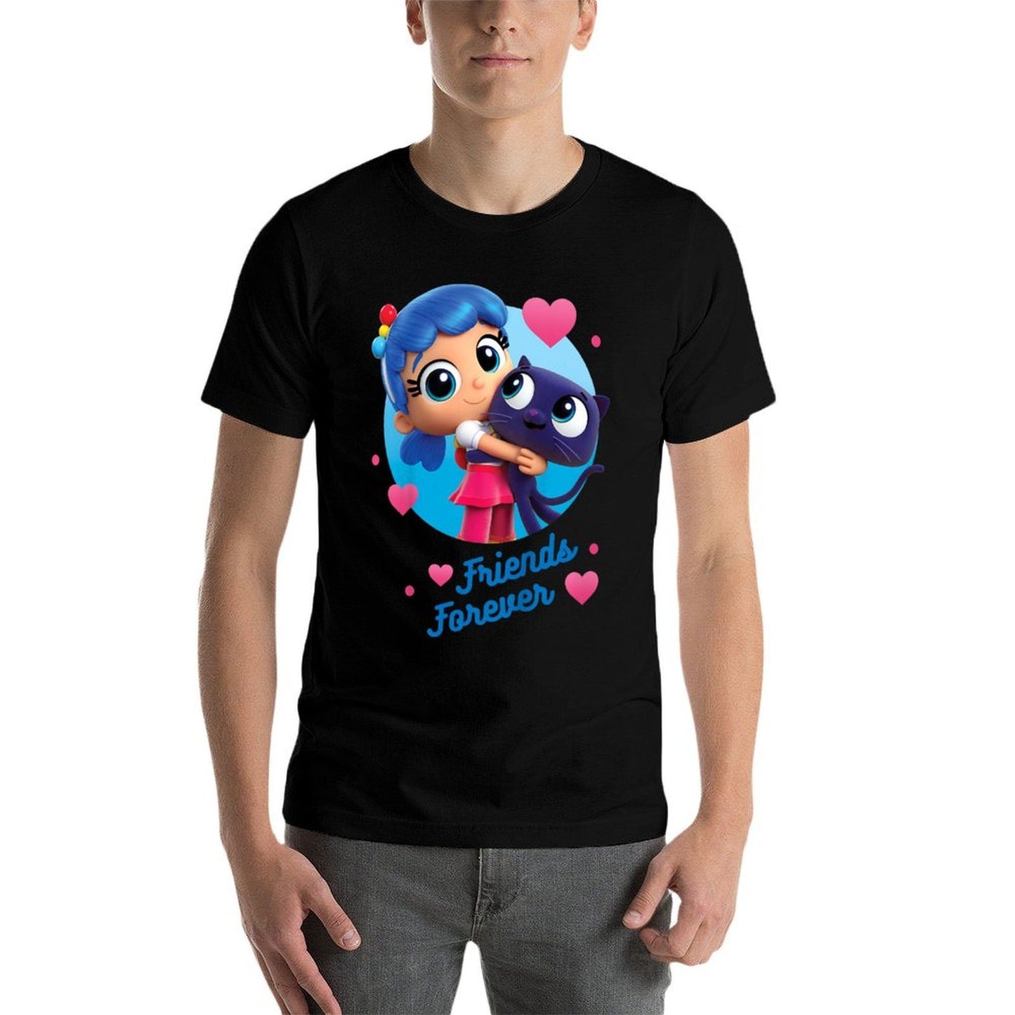True And The Rainbow Kingdom  Rolled Sleeves T-Shirt