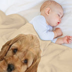 Cute Puppy Durable Throw Blanket