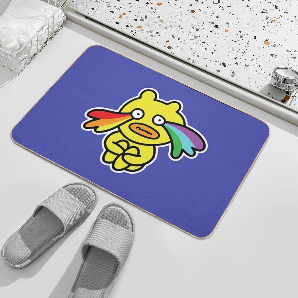 Origom The Playful Duck-Bear No. 8  Easy To Clean Bath Mat