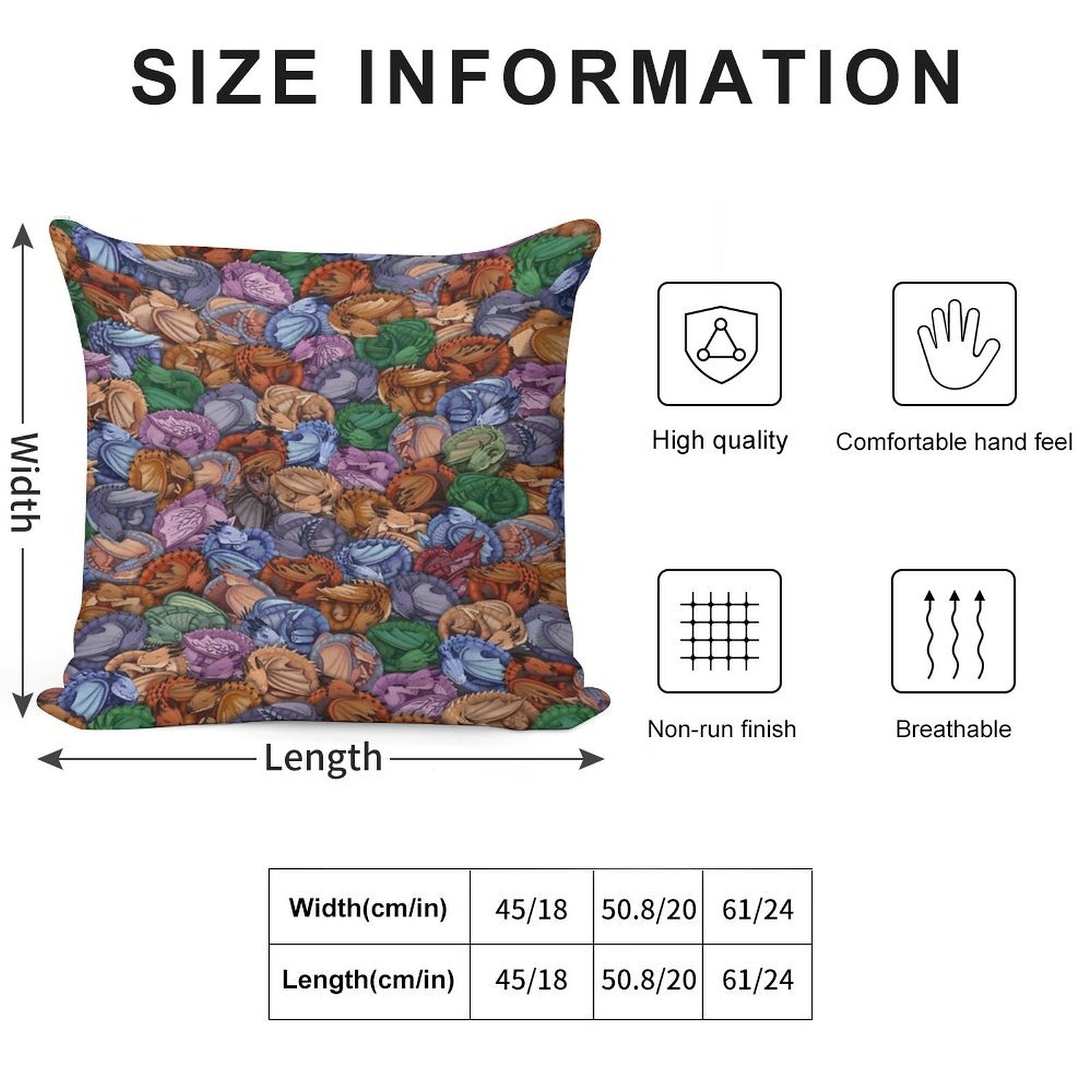 Let Sleeping Dragons Snooze Soft Ultra-Soft Texture Throw Pillow