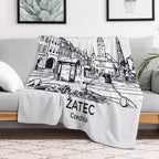 Žatec - Czechia Comfort Throw Blanket