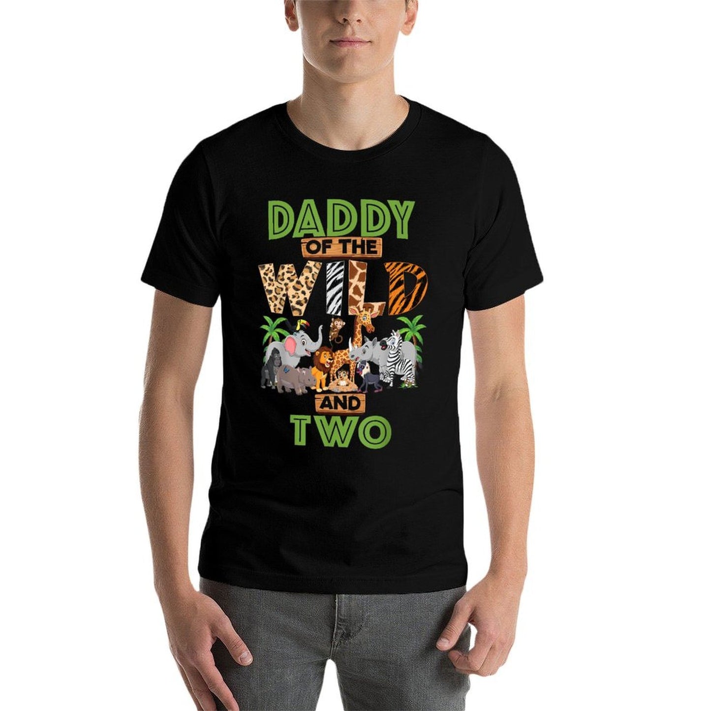 2nd Birthday Zoo Safari Jungle Daddy Of The Wild And Two Comfortable T-Shirt