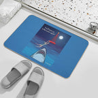 You'll Never Go in The Water Again! NBC Universal Jaws Fan Art  Eco-Friendly Bath Mat