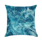Ocean Is Shaking Soft Washable Throw Pillow