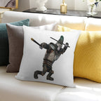 Johnny from Sing 2 Movie Soft Luxury Feel Throw Pillow