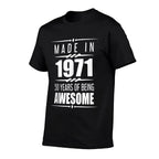 50th Birthday Gifts Men Women 50 Year Old 50th Birthday  Quick-drying T-Shirt