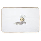 Knife Bee  Stain-Proof Bath Mat