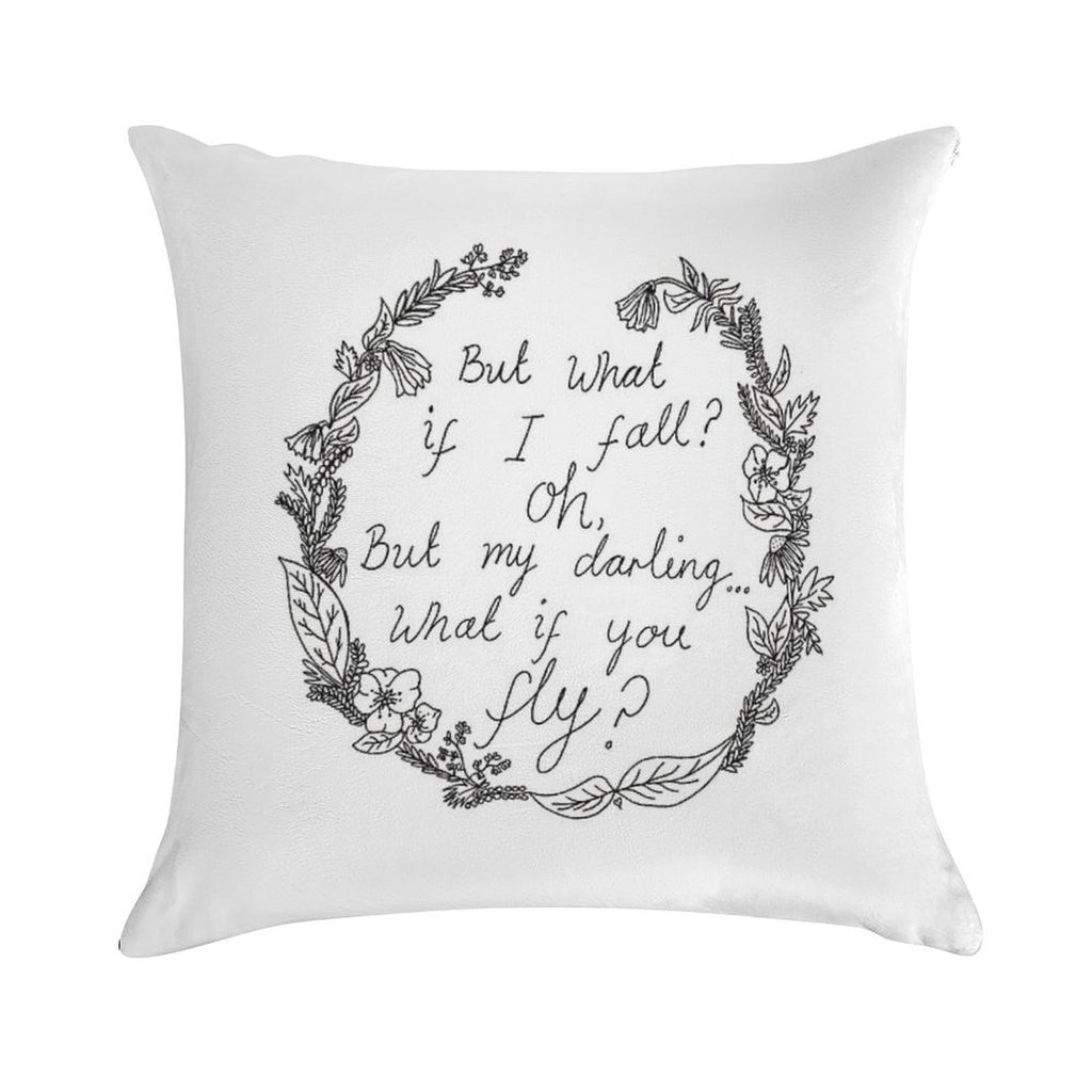 Peter Pan - What If You Fly Soft Home Decor Throw Pillow