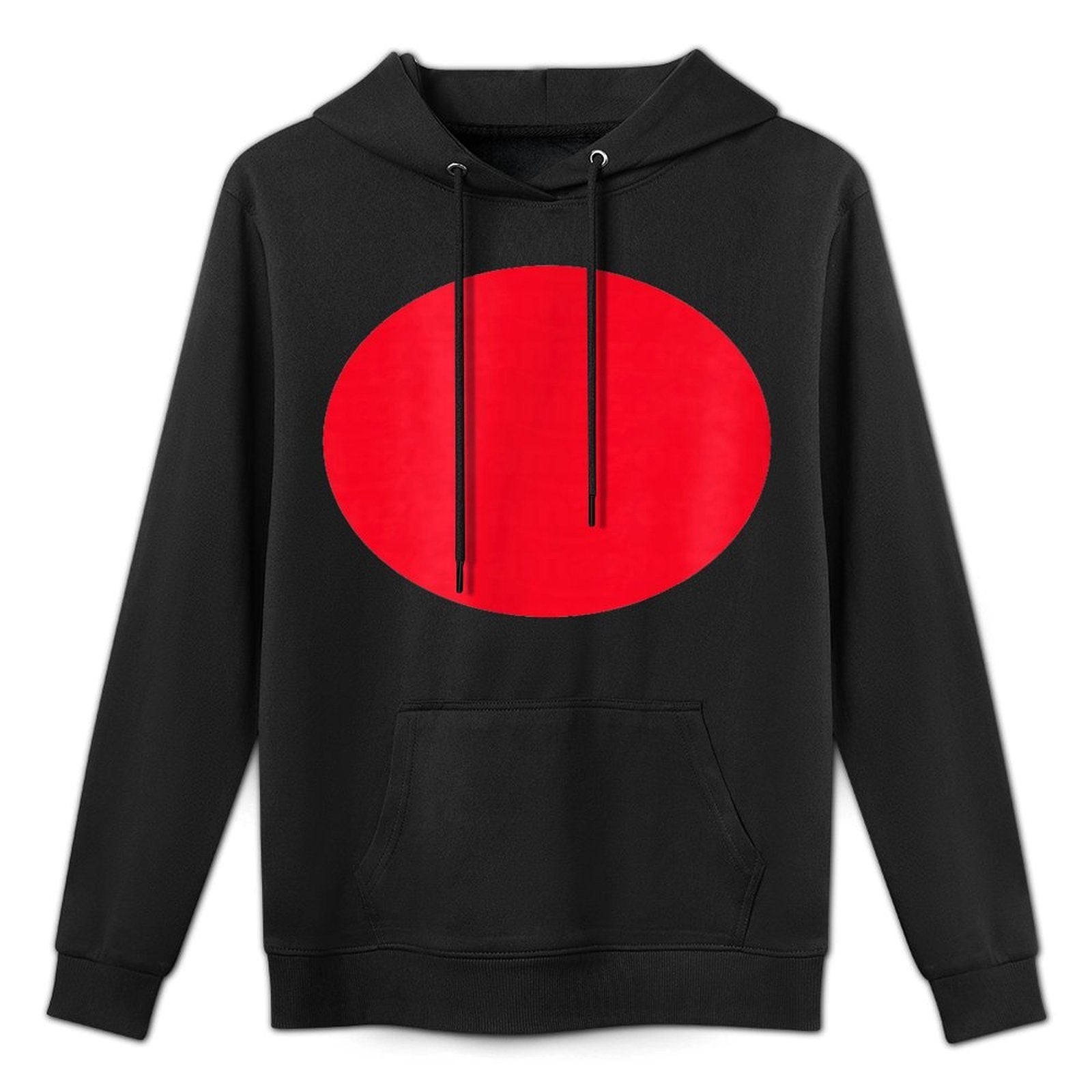 Japan Rising Sun Nisshoki Hinomaru Cotton-Polyester Blend Hoodie