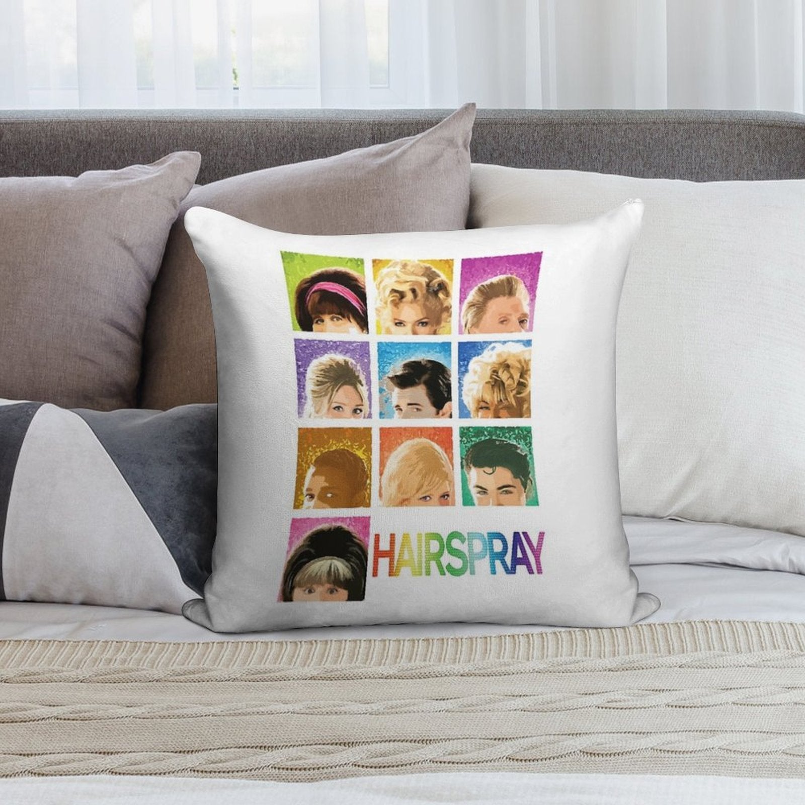 Hairspray Soft Warmth Comfort Throw Pillow