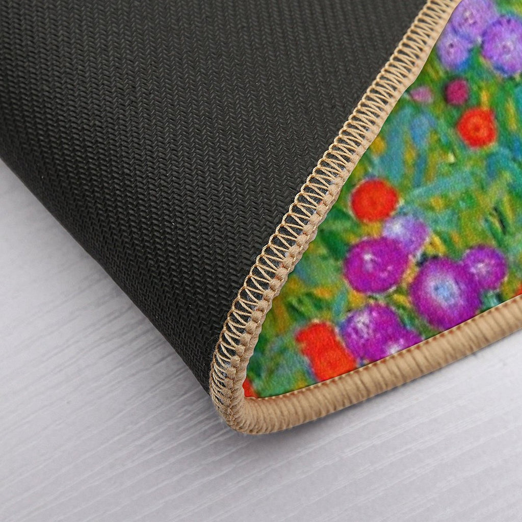 Gustav Klimt - Flower Garden  Multi-Purpose Bath Mat