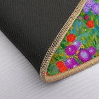 Gustav Klimt - Flower Garden  Multi-Purpose Bath Mat