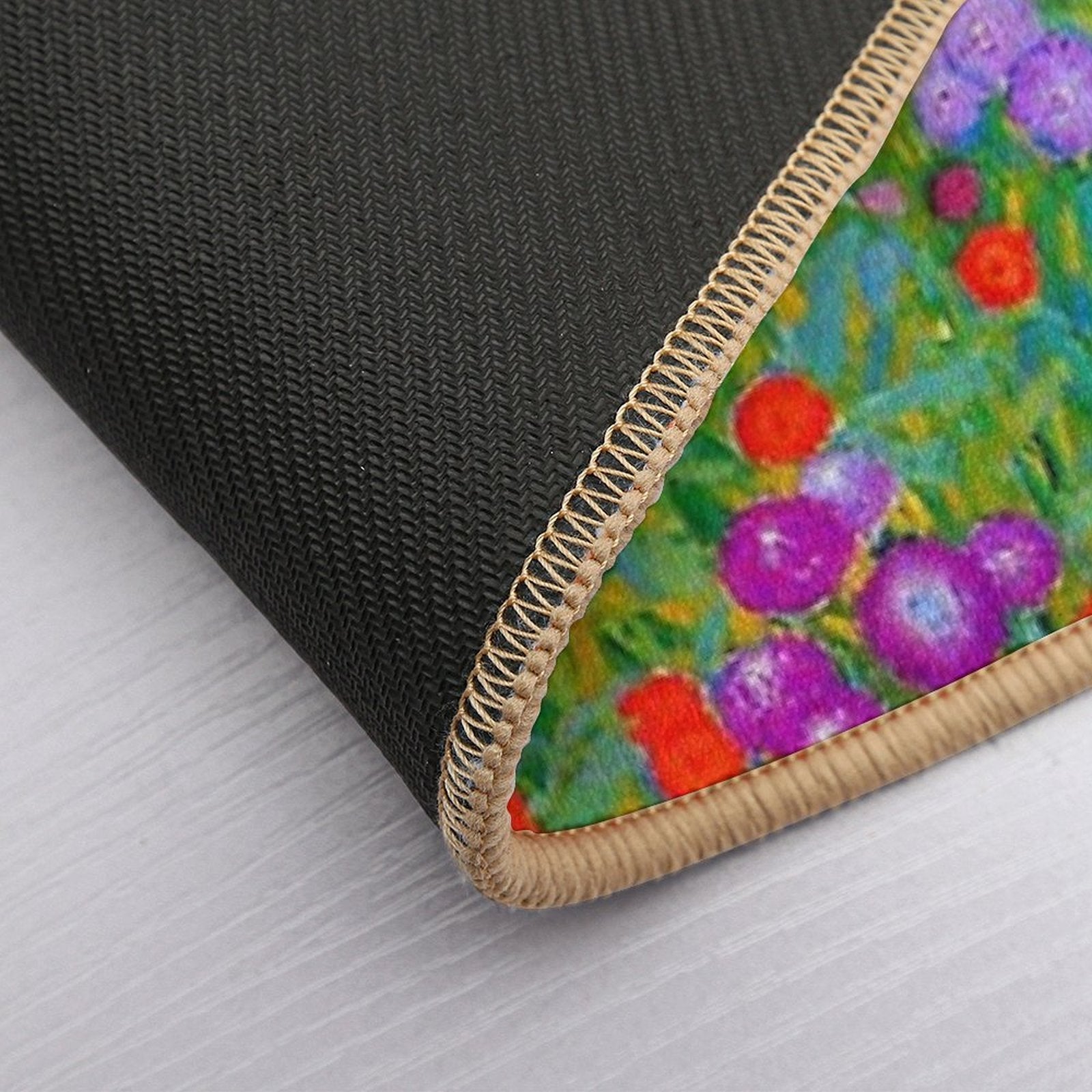 Gustav Klimt - Flower Garden  Multi-Purpose Bath Mat