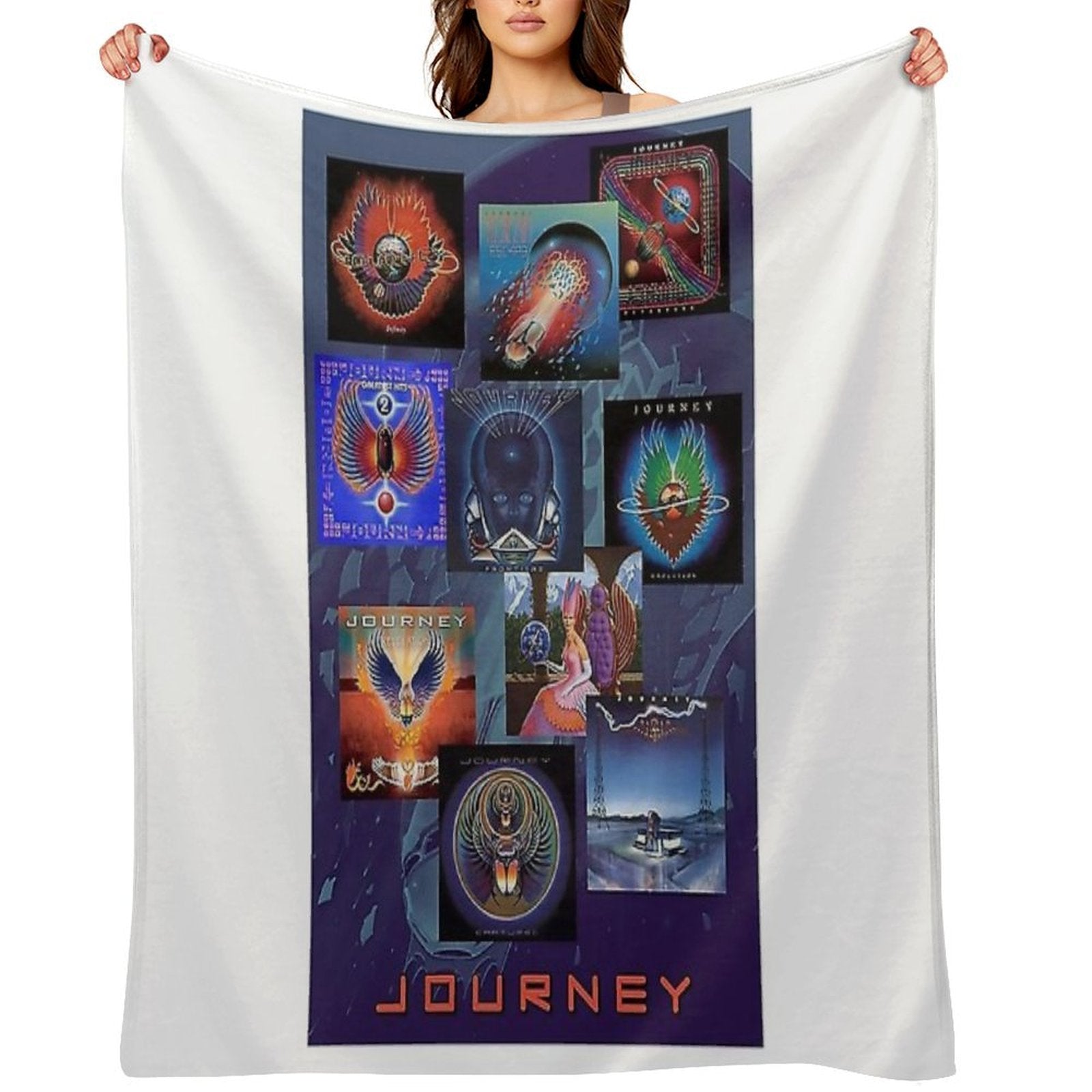 Singer Tour Albums Band Music Vintage Machine-washable Throw Blanket