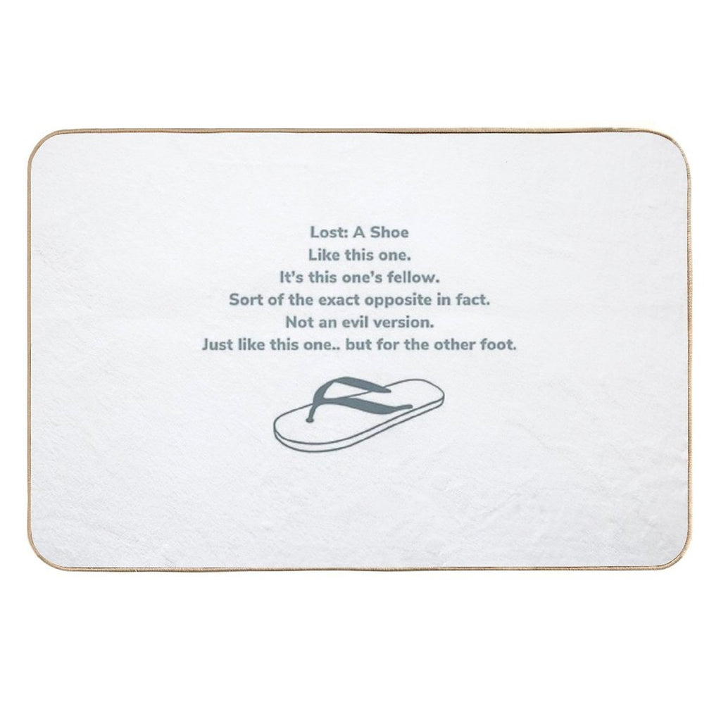 I’ve Lost A Shoe  High-Traffic Bath Mat