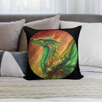 Wings of Fire - Sundew Soft Hidden Zipper Throw Pillow
