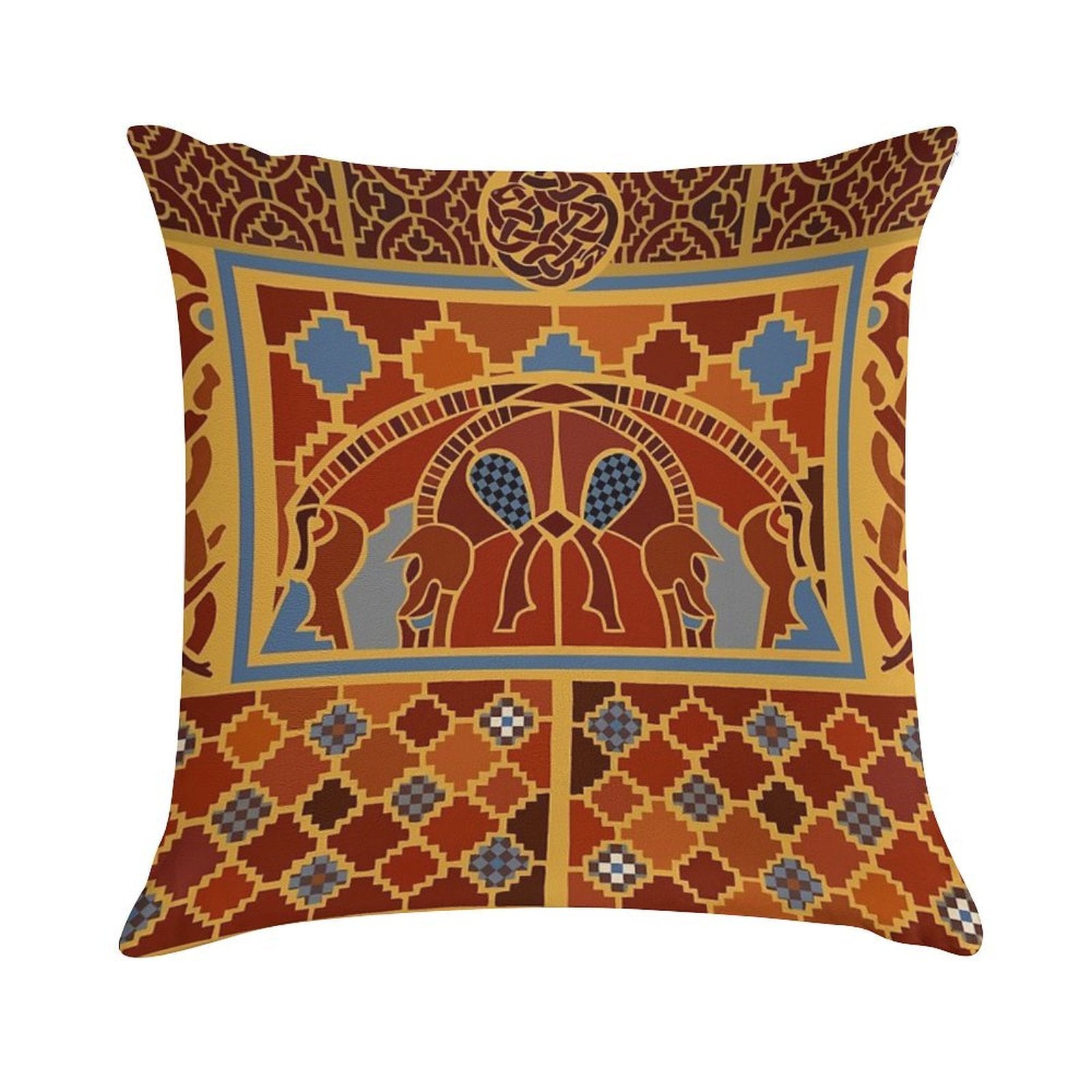 Imagining Sutton Hoo The Boars Soft Style Accent Throw Pillow