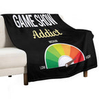 Addict Game Shows TV Show Easy Care Throw Blanket