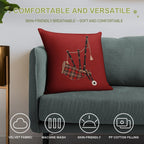 Bagpipe 1 Soft Bedroom Essential Throw Pillow