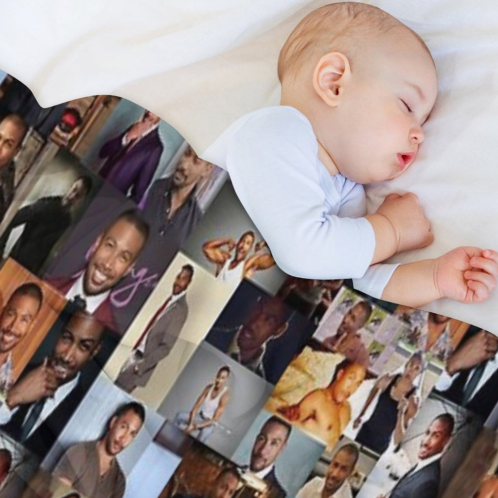 Charles Michael Davis Anti-pilling Throw Blanket