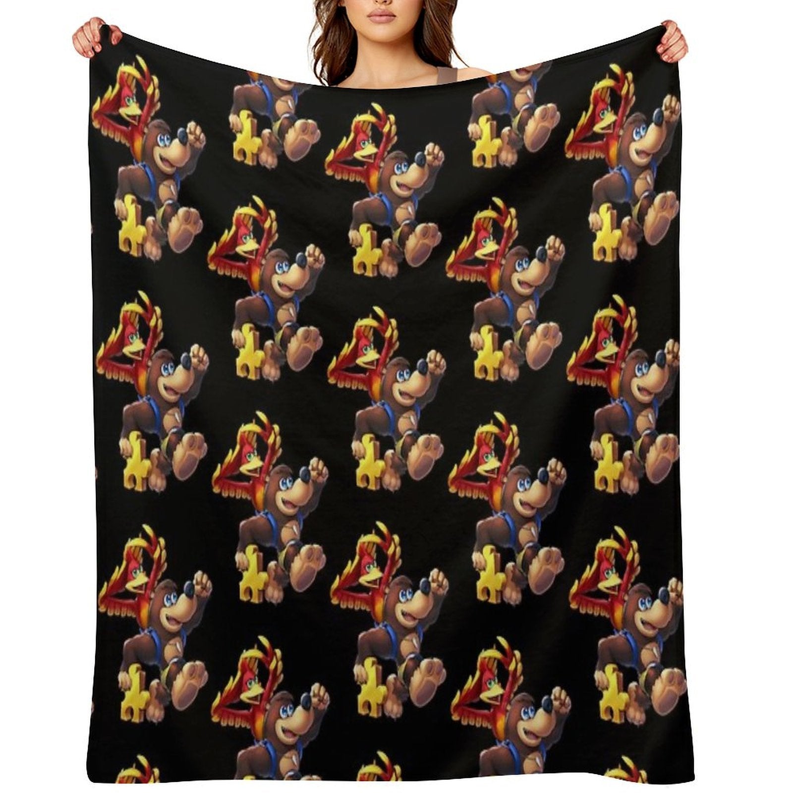 Banjo & Kazooie (Ultimate) Classic T-Shirt Eco-conscious Throw Blanket