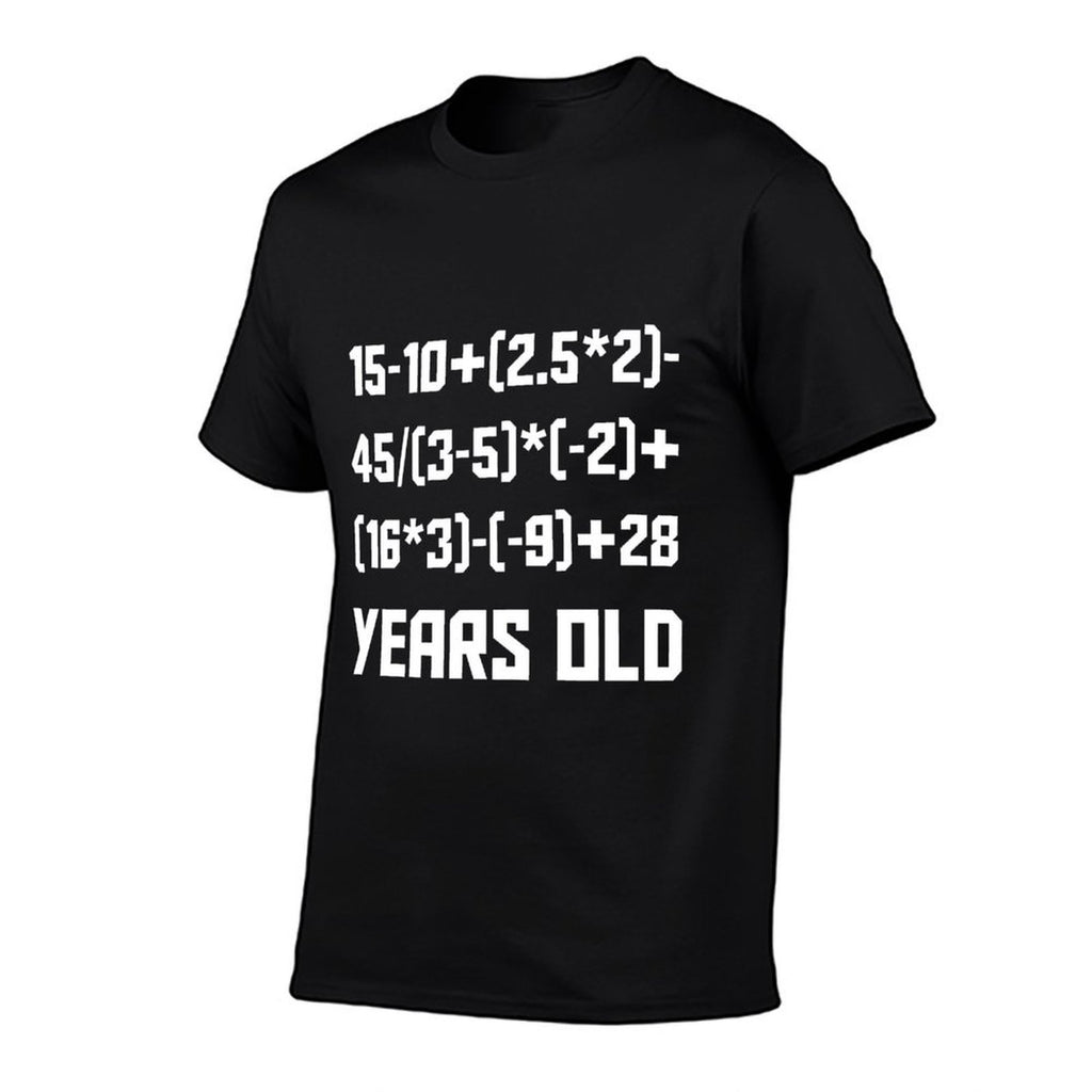 50 Years Old Math Equation 50th Birthday Funny  Classic T-Shirt